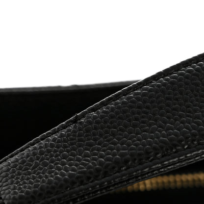 Chanel Caviar Quilted Grand Shopping Tote GST Black 12 of 15
