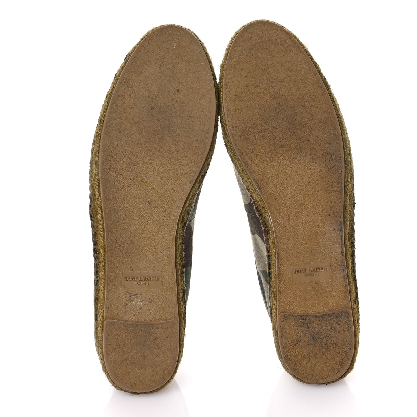 Canvas Camouflage Espadrilles 42 Kaki Black