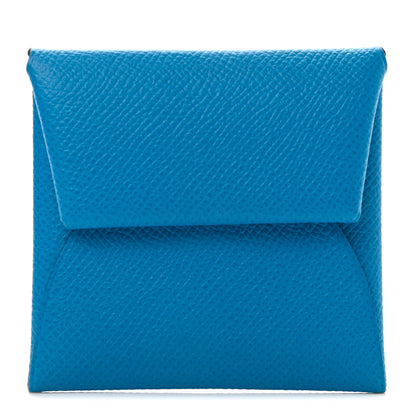 Hermes Epsom Bastia Coin Purse Bleu Zanzibar 1 of 8