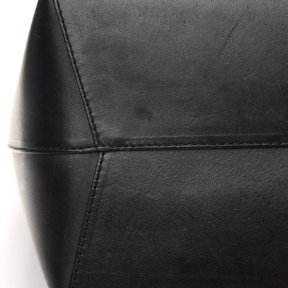 Mansur Gavriel Vegetable Tanned Calfskin Bucket Bag Black Flamma 10 of 16