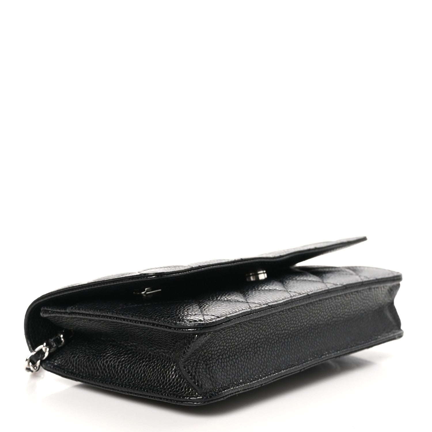 Chanel Caviar Quilted Wallet on Chain WOC Black 4 of 11