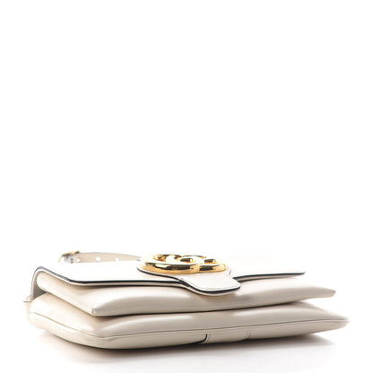 Gucci Calfskin Small Arli Flap Shoulder Bag Mystic White 4 of 10