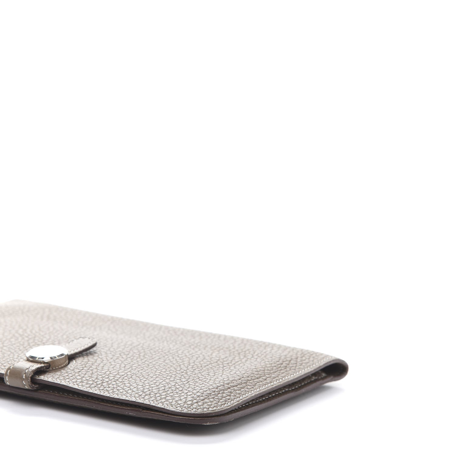 Hermes Togo Dogon Duo Wallet Etoupe 9 of 13