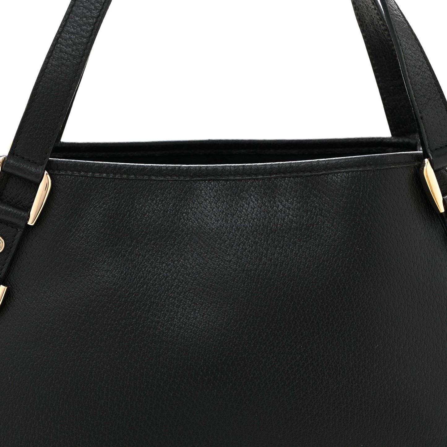 Calfskin Medium Abbey Shoulder Bag Black