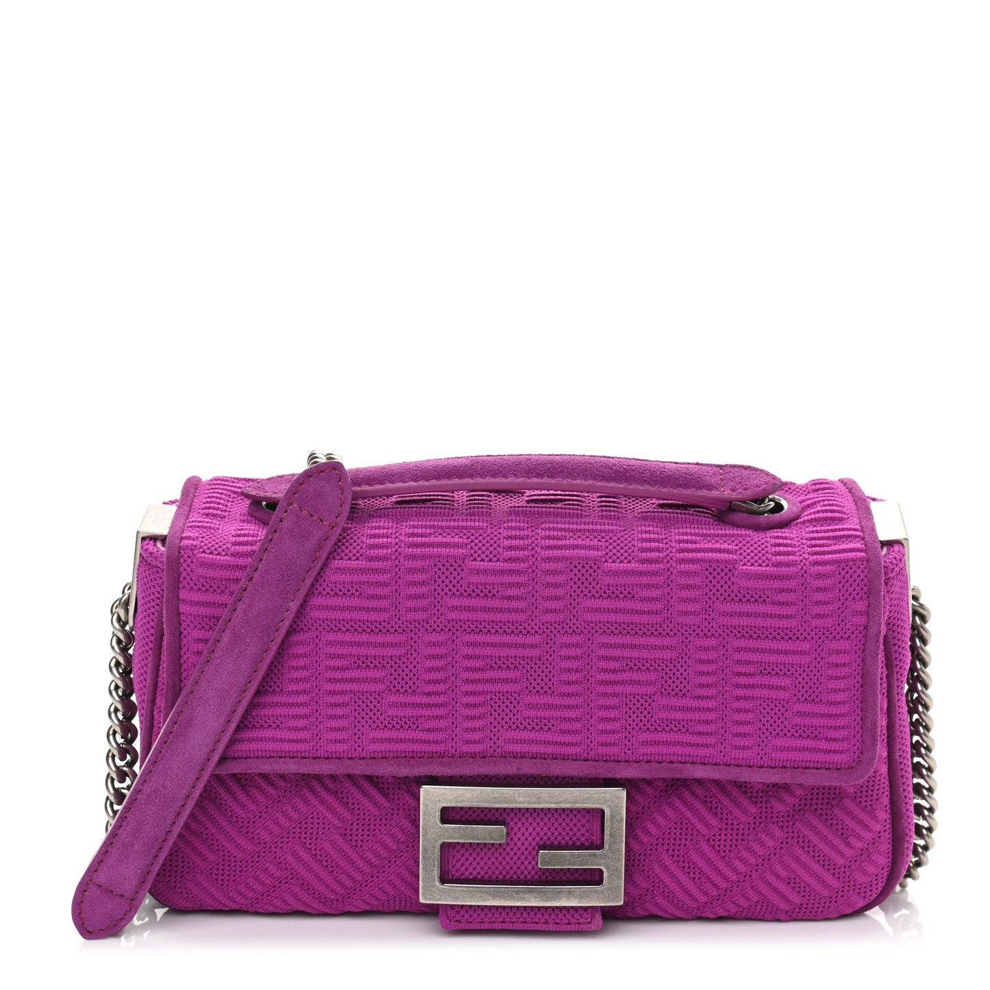 Technical Fabric FF Midi Chain Baguette Bouganville