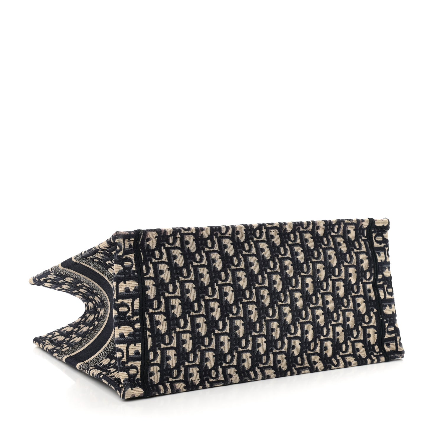 Oblique Medium Book Tote Blue Multicolor