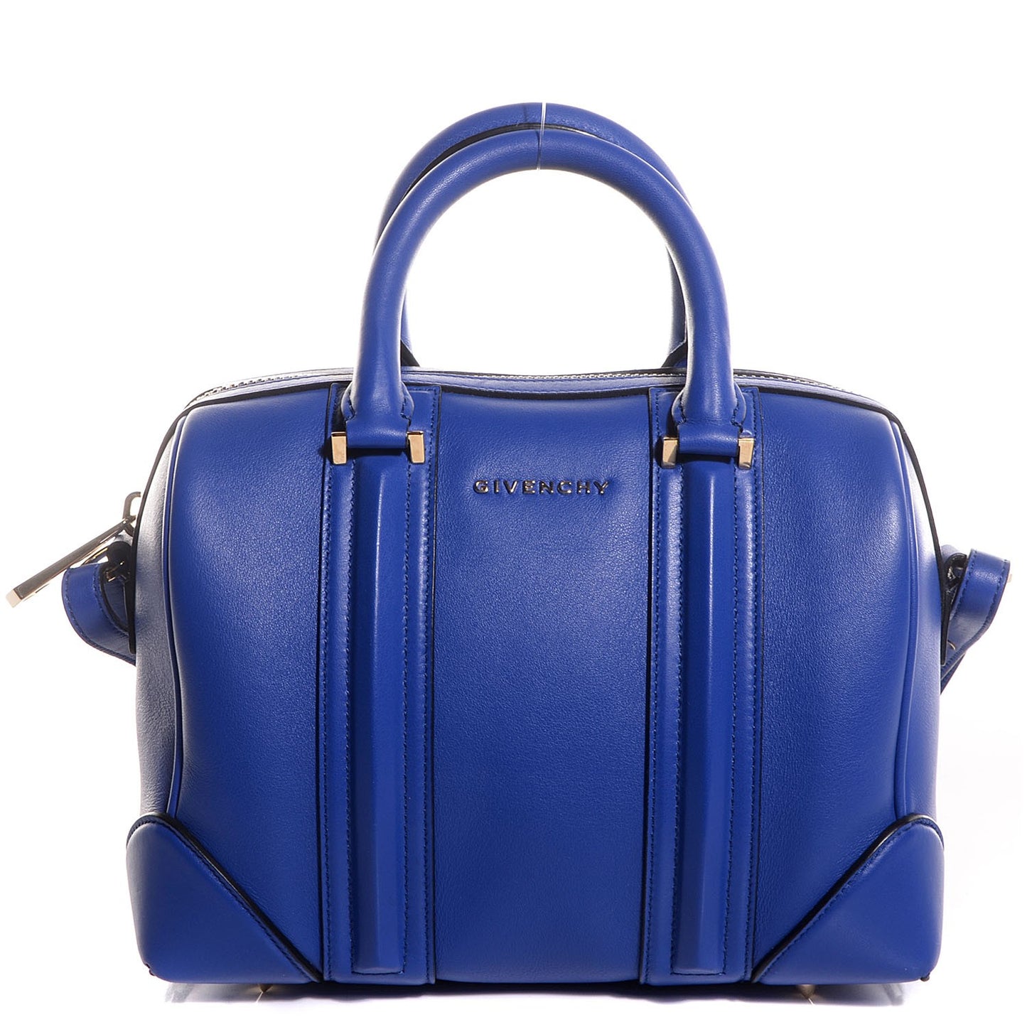 Smooth Calfskin Mini Lucrezia Blue