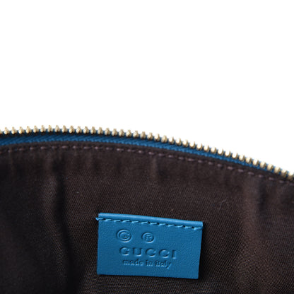 Gucci Soft Microguccissima Cosmetic Case Deep Cobalt 5 of 8