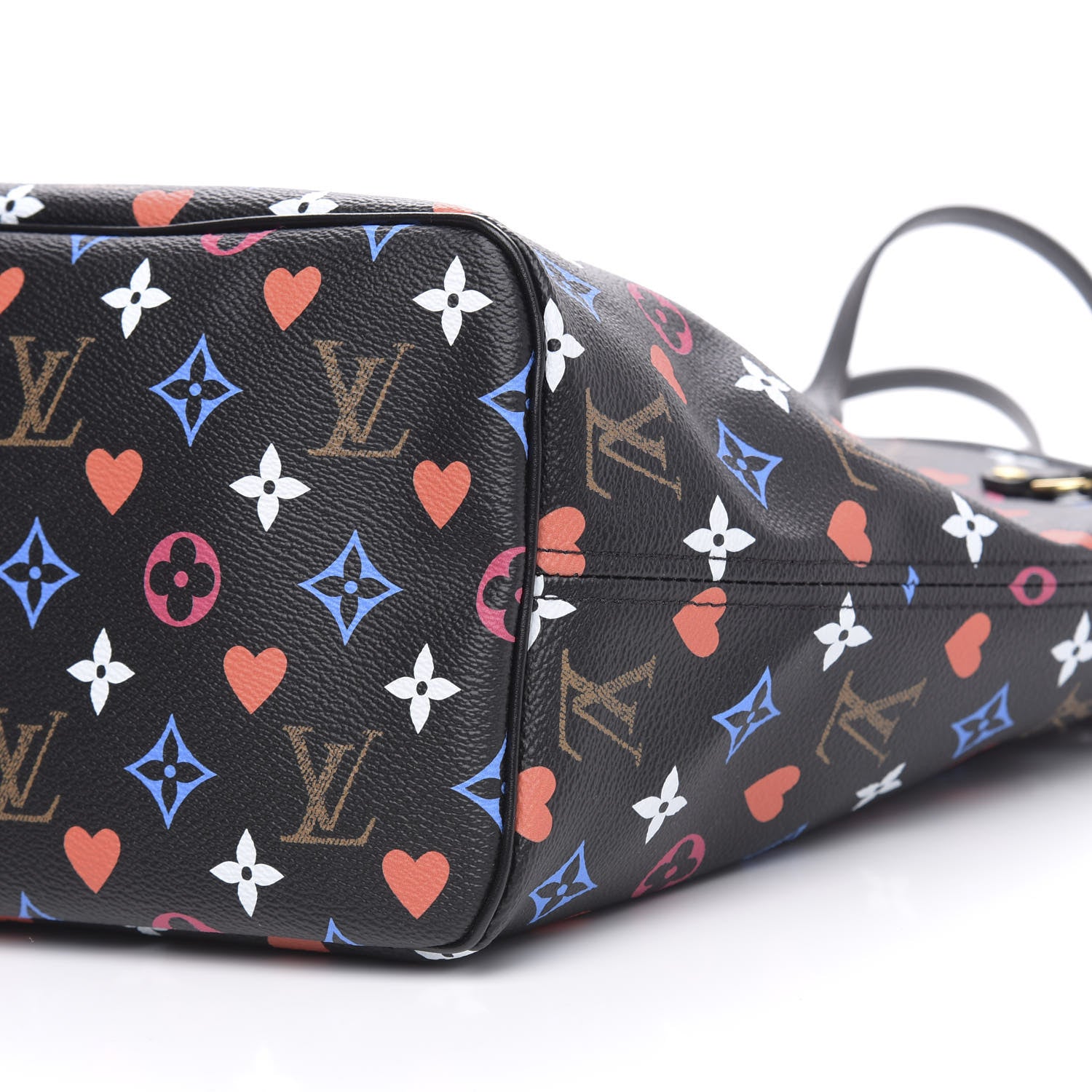 Louis Vuitton Game On Neverfull MM Black 9 of 11