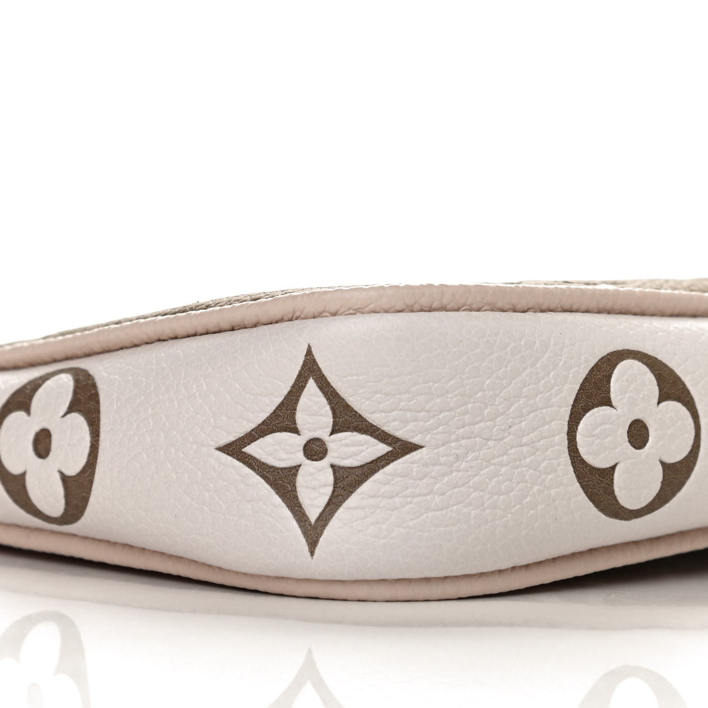 Empreinte Spring in the City Mini Pochette Accessories Kaki Beige Cream