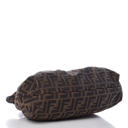 Fendi Zucca Small Chef Shopping Tote Tobacco Moro 4 of 10