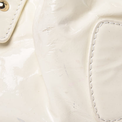 Jimmy Choo Patent Riki Bag White 20 of 21