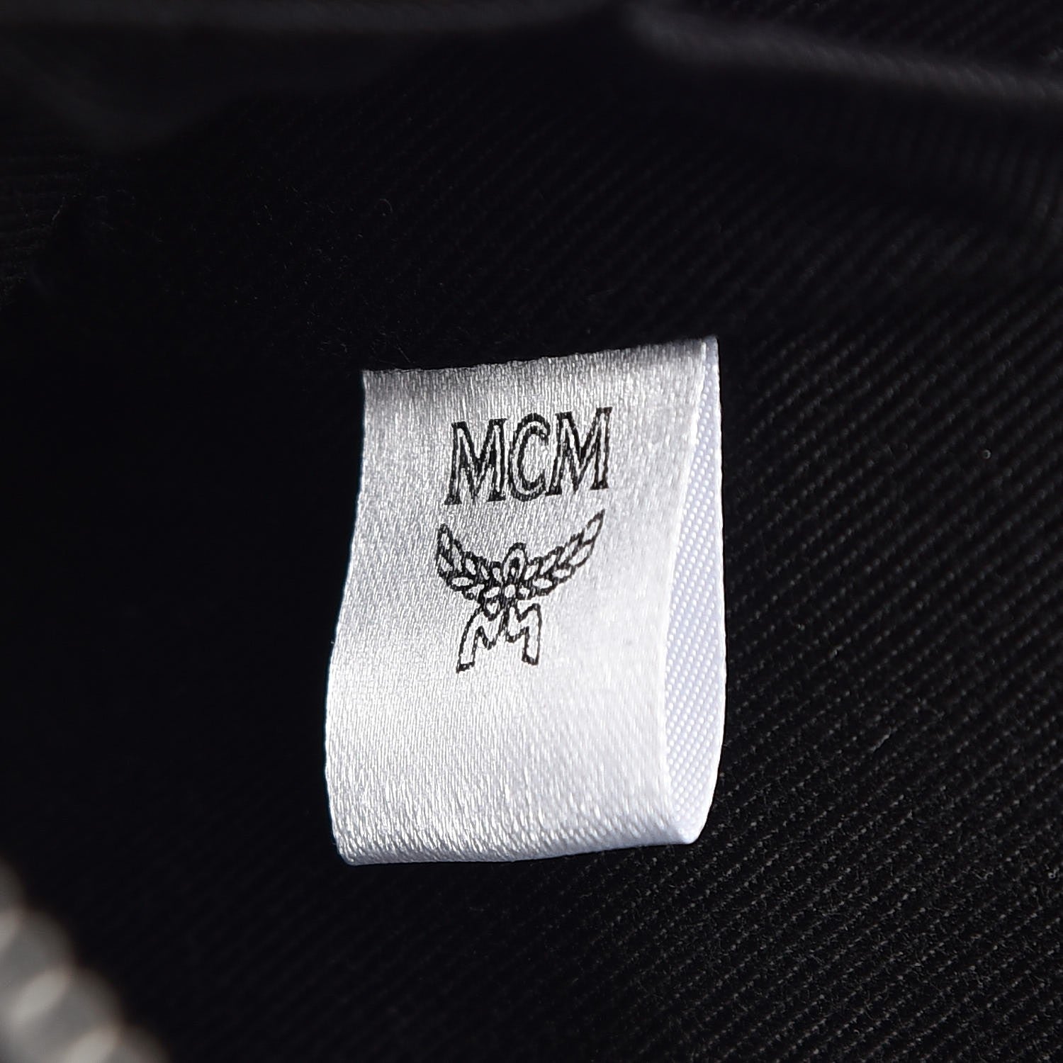 MCM Calfskin Ottomar Monogram Duke Backpack Black 9 of 17