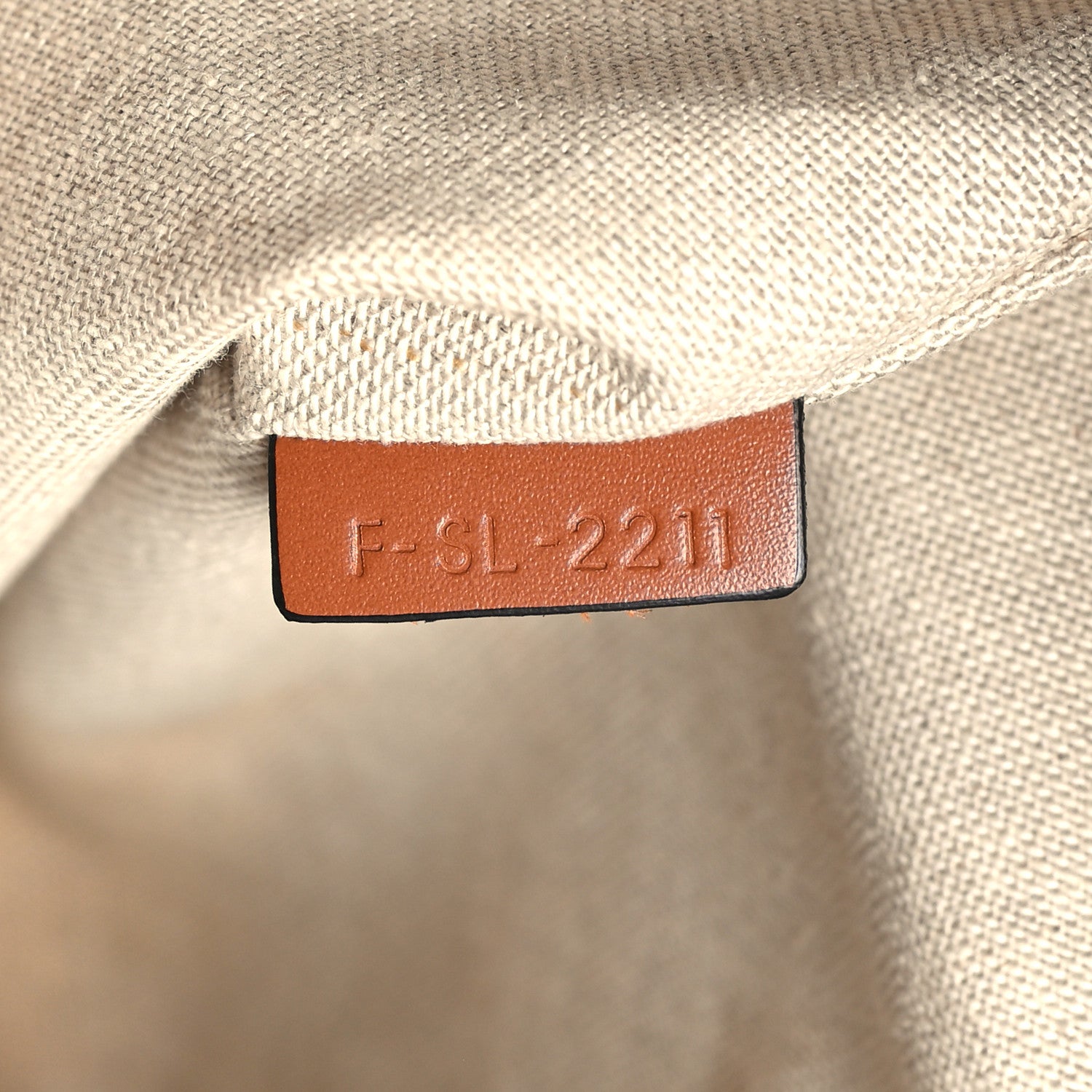 Celine Textile Calfskin Horizontal Cabas Beige Tan 8 of 12
