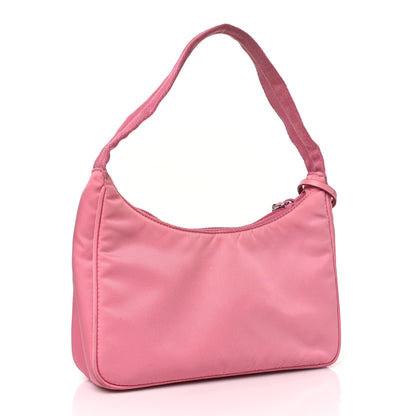 Prada Tessuto Nylon Mini Re-Edition 2000 Bag Begonia 3 of 8