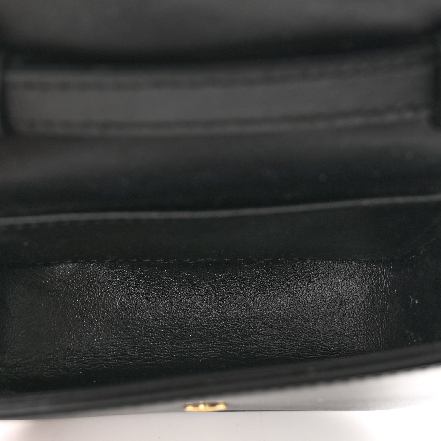 Celine Shiny Calfskin Mini Triomphe Black 6 of 10