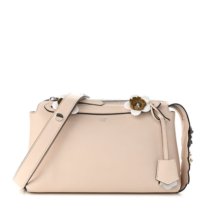 Fendi Vitello Dolce Flowerland Studded Medium By The Way Boston Bag Camelia Multicolor 1 of 9