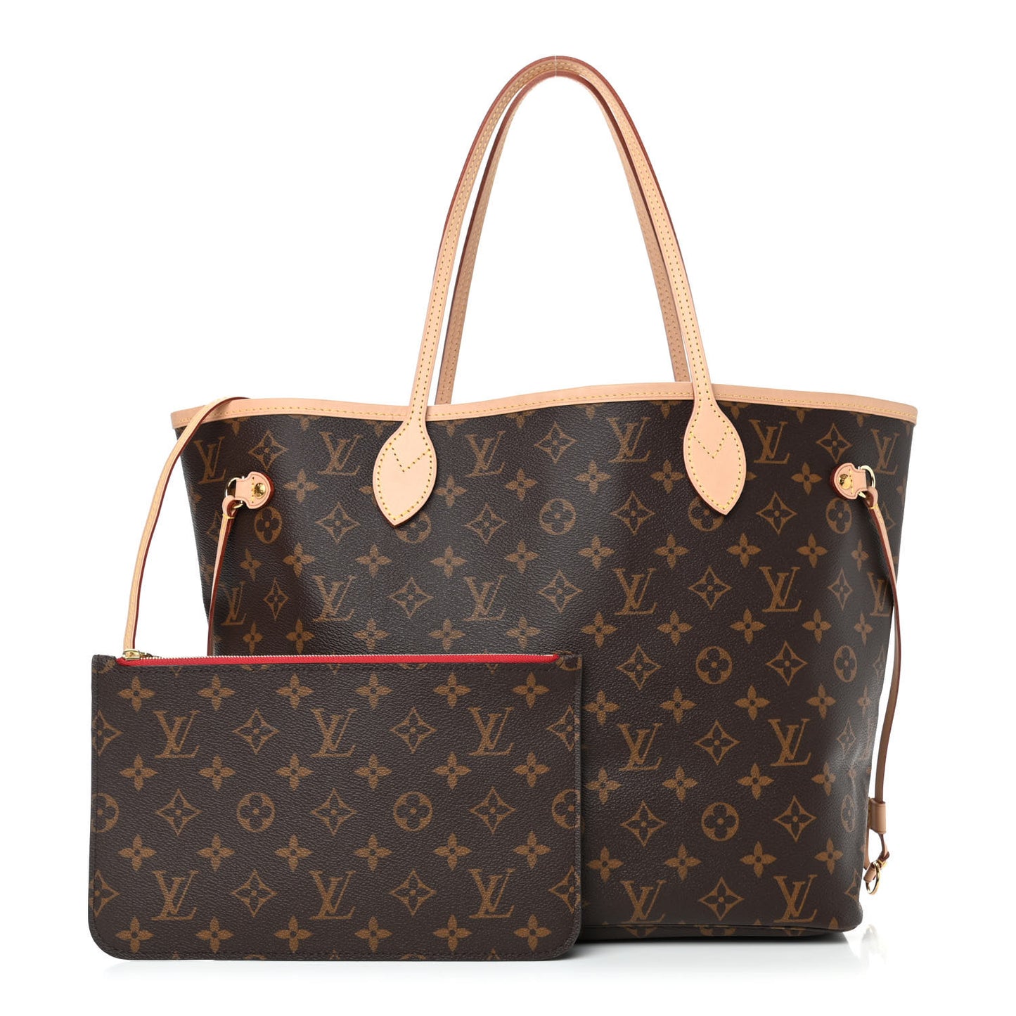 Monogram Neo Neverfull MM Cherry