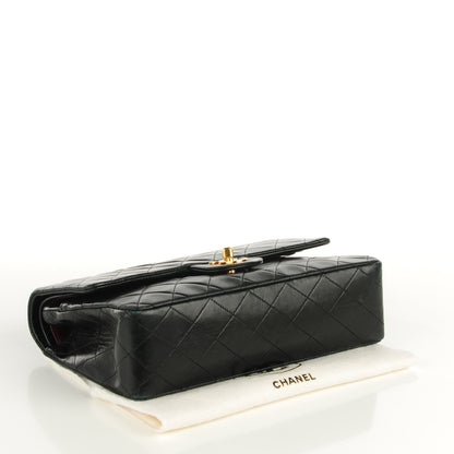 Chanel Lambskin Quilted Medium Double Flap Black 4 of 8
