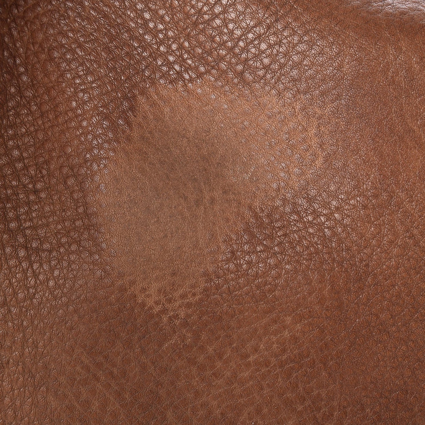 Pebbled Calfskin Leather Small Miss GG Hobo Shoulder Bag Light Cuir Brown