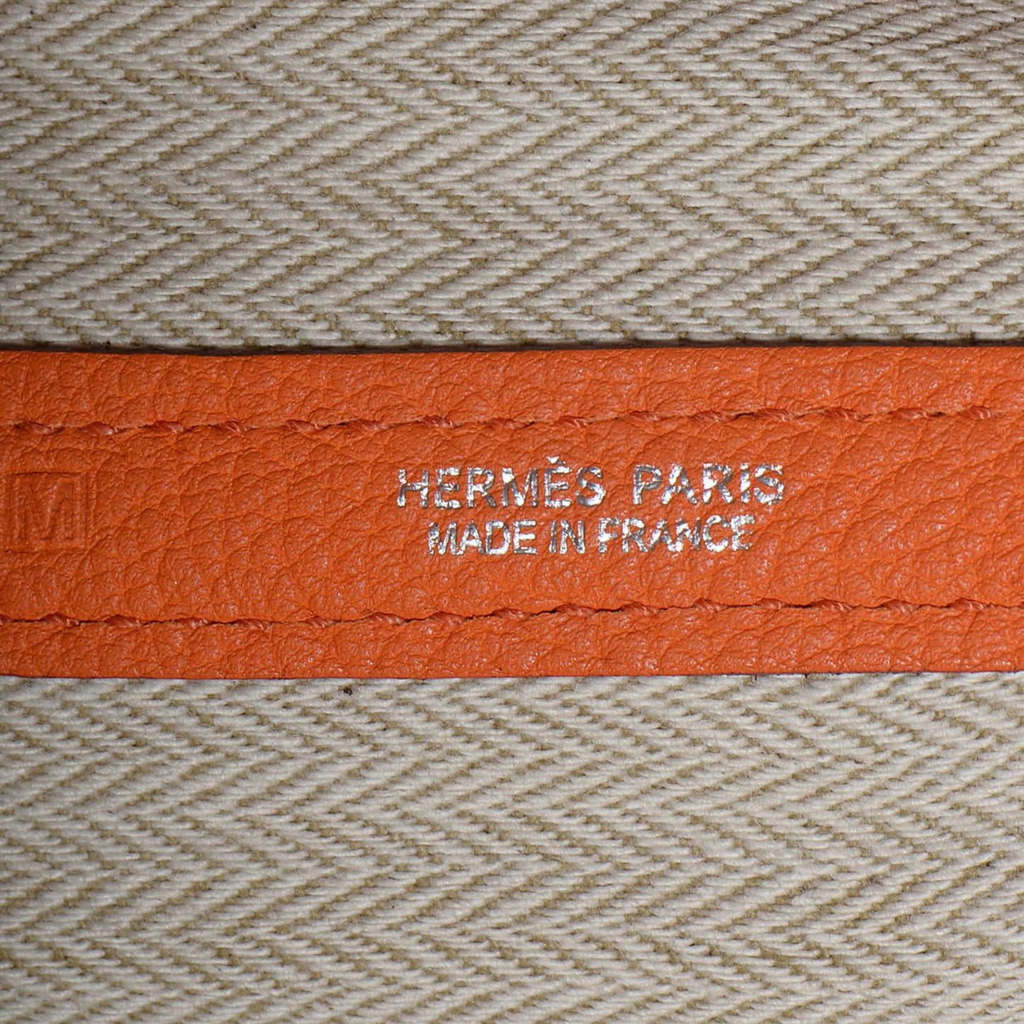 Veau Negonda Garden Party Tote MM 36 Orange