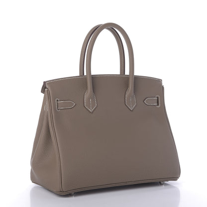 Hermes Togo Birkin 30 Etoupe 3 of 10