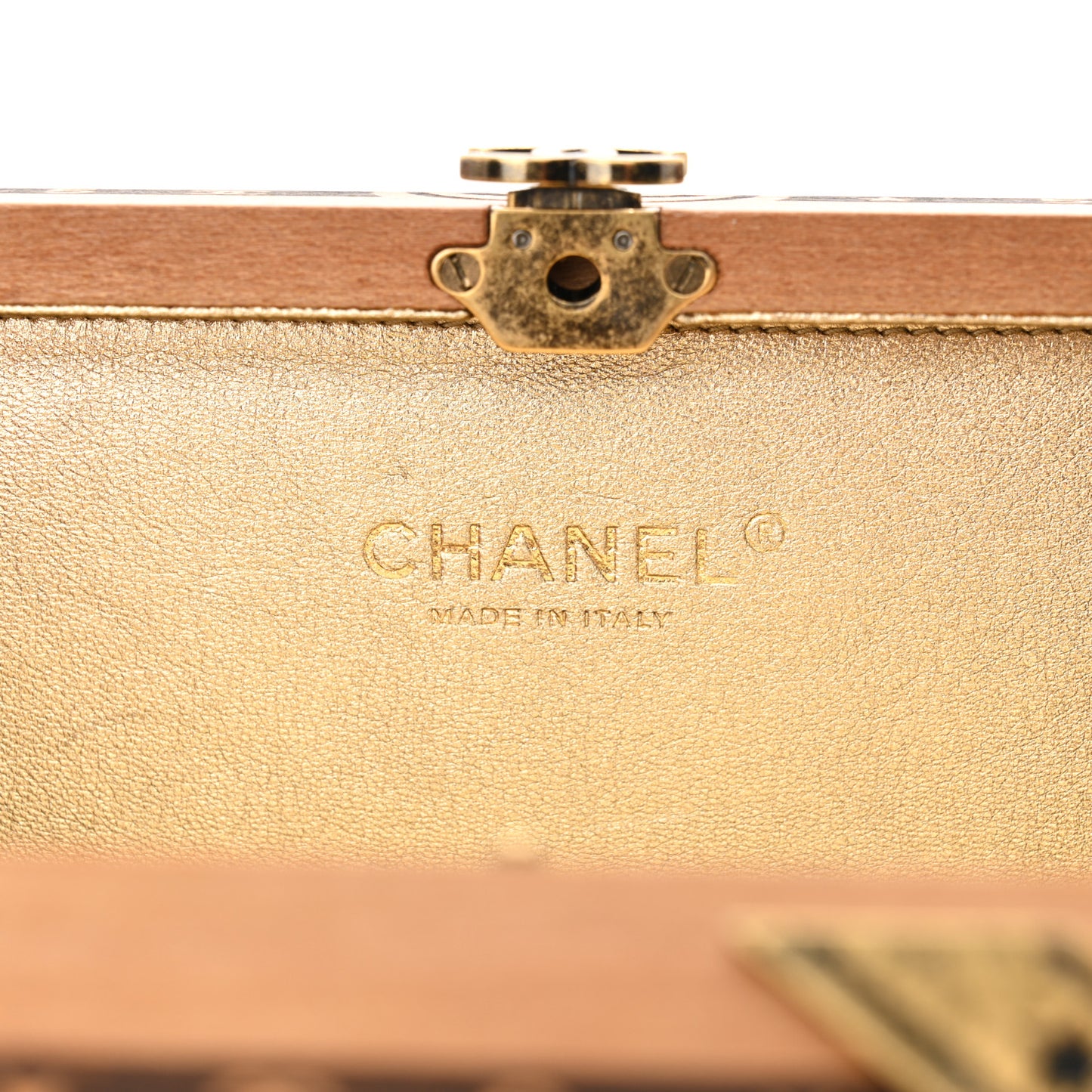Wood Havana By Night Cigar Box Minaudiere Brown