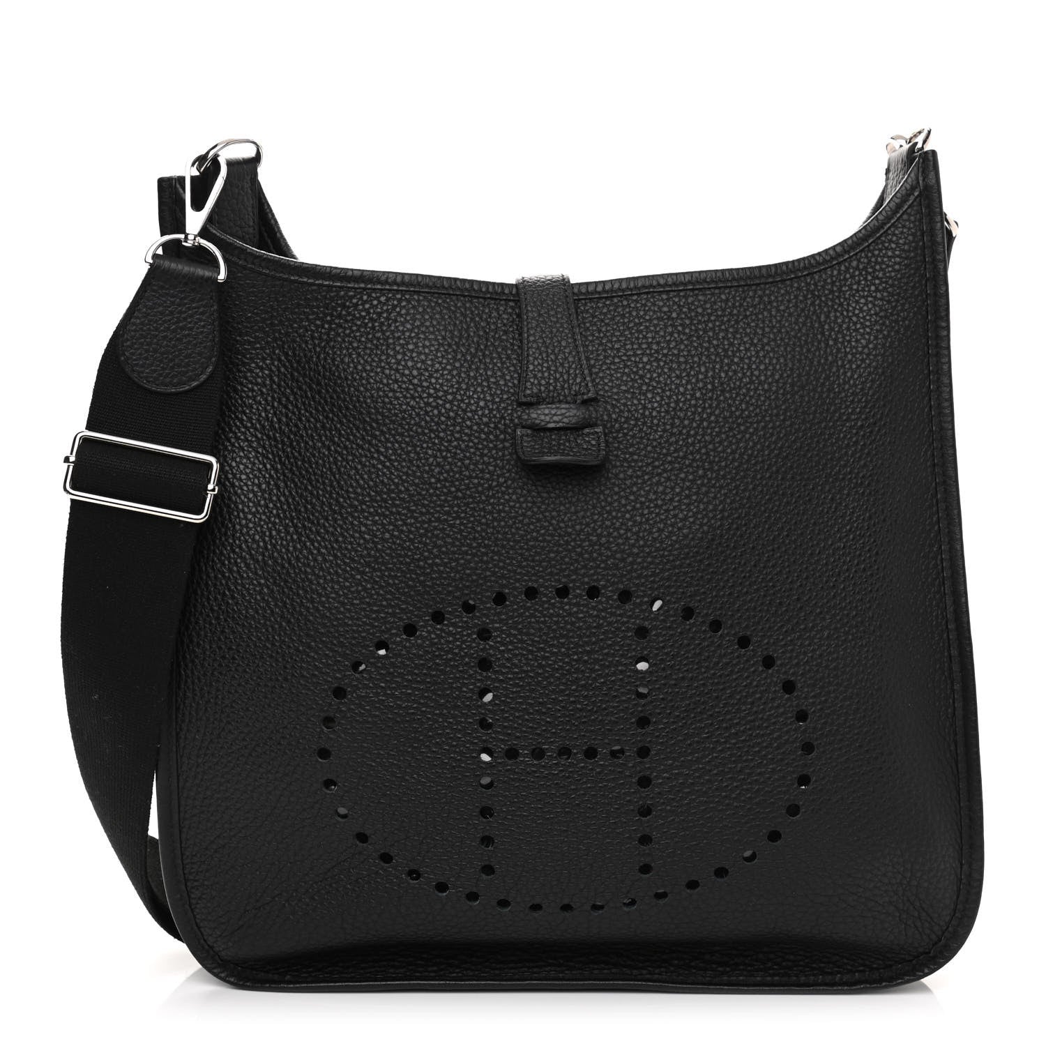 Hermes Taurillon Clemence Evelyne III GM Black 1 of 10