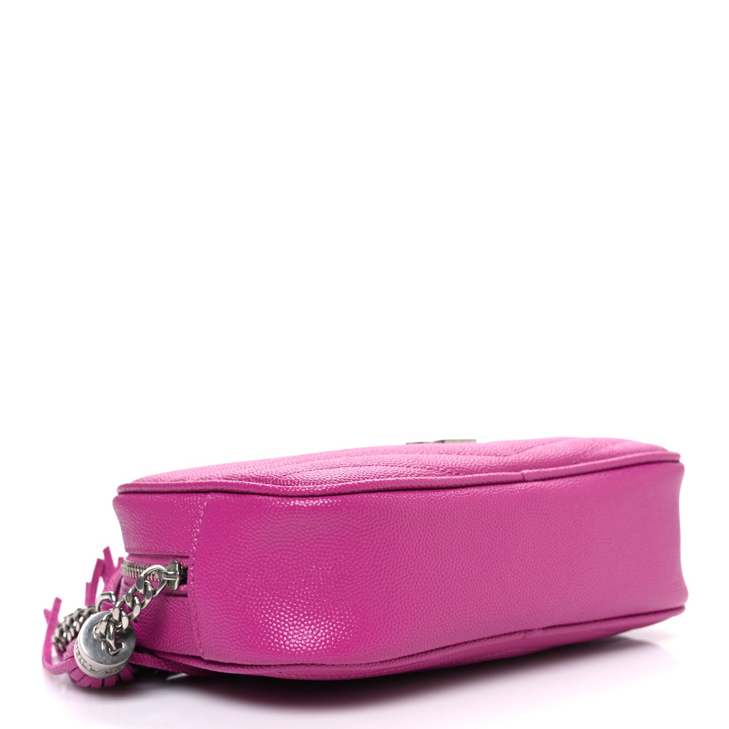 Grain De Poudre Matelasse Monogram Mini Lou Camera Bag Fuxia Electrique
