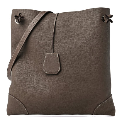 Hermes Taurillon Clemence SilkyCity 33 Etoupe 1 of 8