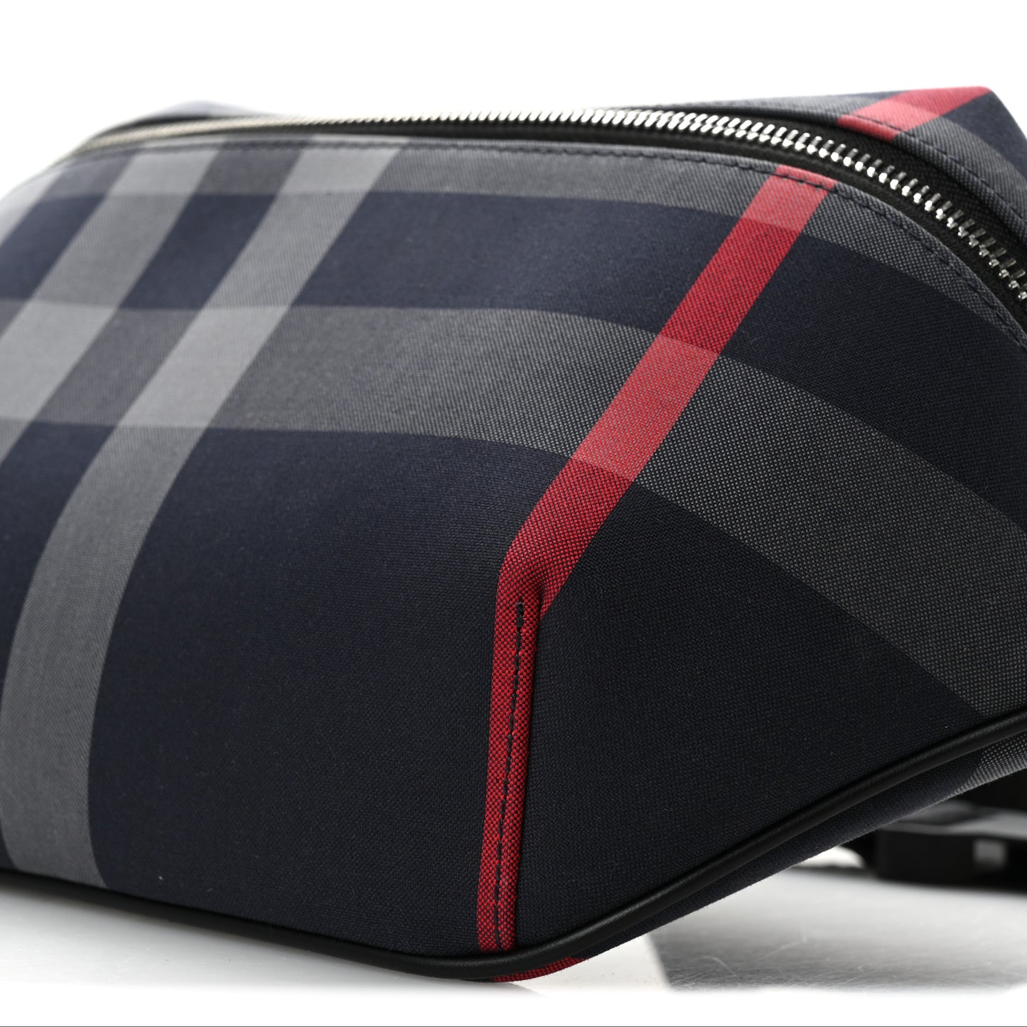 House Check Sonny Bum Bag Navy Grey