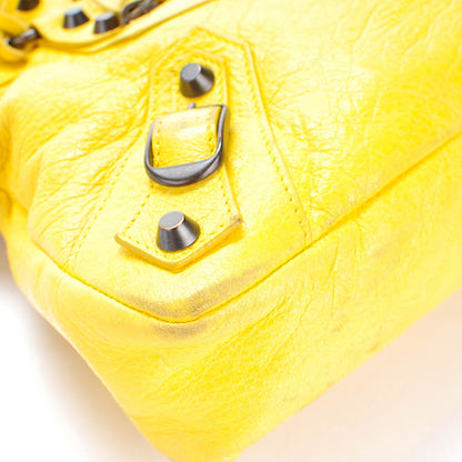 Balenciaga Agneau Classic Hardware First Mimosa Verveine 9 of 9