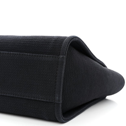 Chanel Canvas Medium Deauville Tote Black 12 of 13
