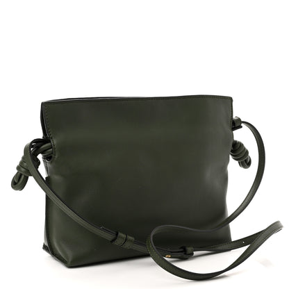 Loewe Calfskin Mini Flamenco Knot Clutch Vintage Khaki 3 of 10