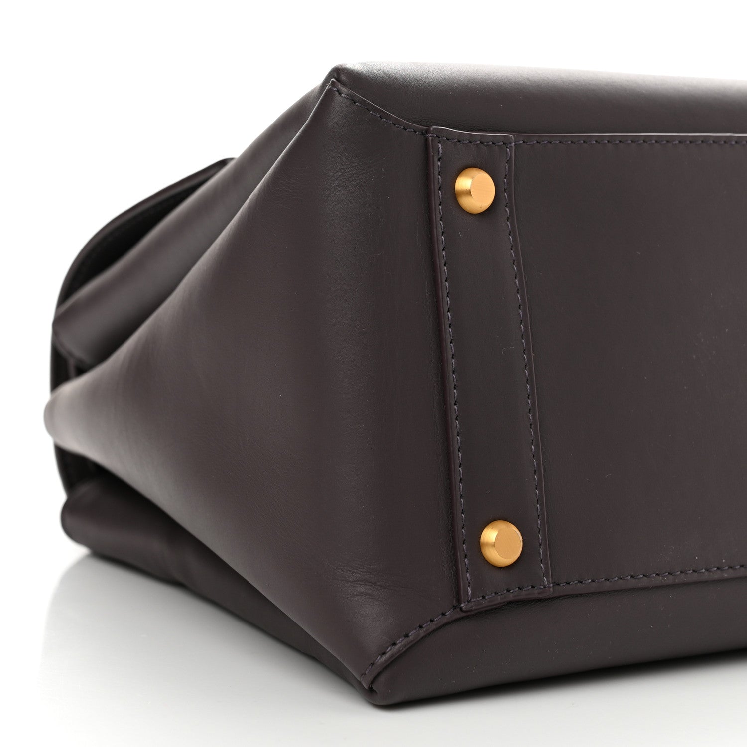 Bottega Veneta Matte Calfskin Medium Piazza Bag Quetsche 10 of 11