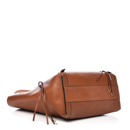 Chloe Smooth Calfskin Medium Milo Shopping Tote Caramel 4 of 10