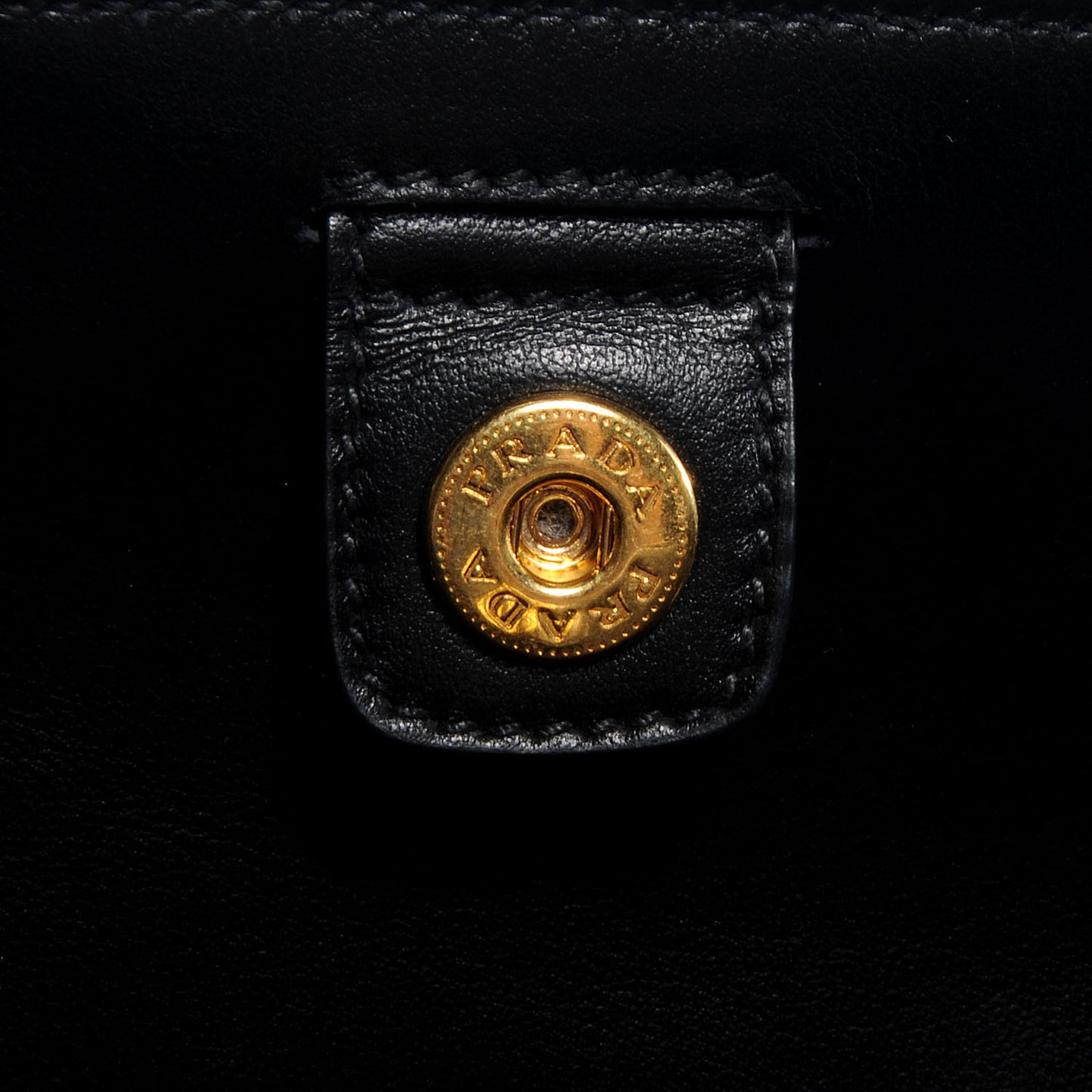 Soft Calf Shopping Tote Nero Black