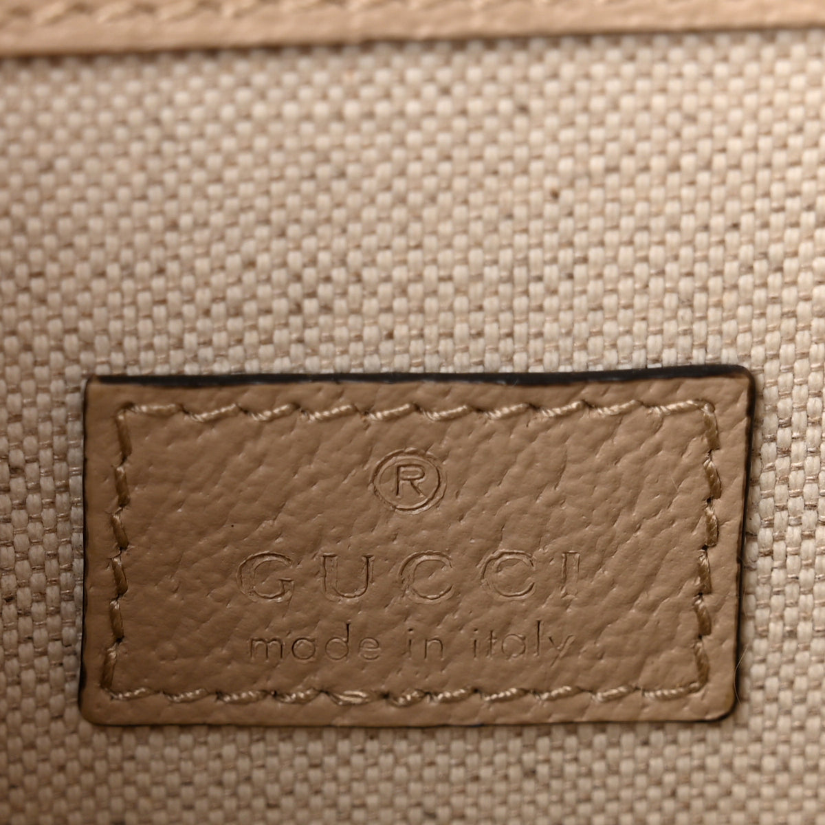 GG Supreme Monogram Textured Dollar Calfskin Small Rectangular Dionysus Shoulder Bag Beige Mystic White Oatmeal