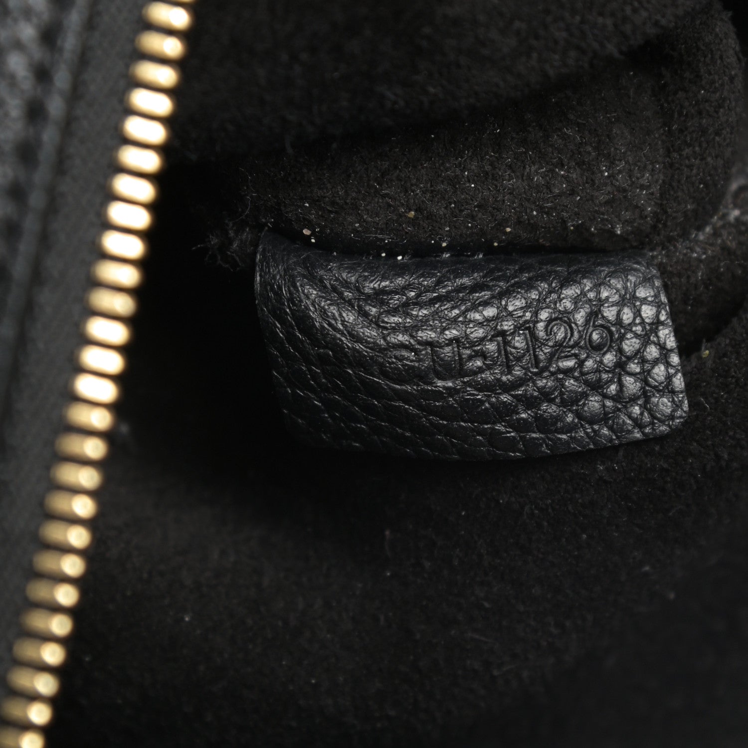 Celine Soft Grained Calfskin Small Belt Cabas Phantom Black 7 of 11