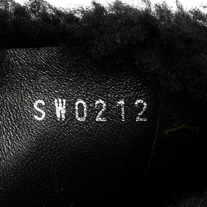 Louis Vuitton Shearling Magnetic Flat Mule 40 Black 7 of 9