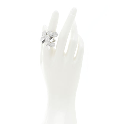 Tiffany Platinum Diamond Paper Flowers Cluster Ring 52 6 2 of 7