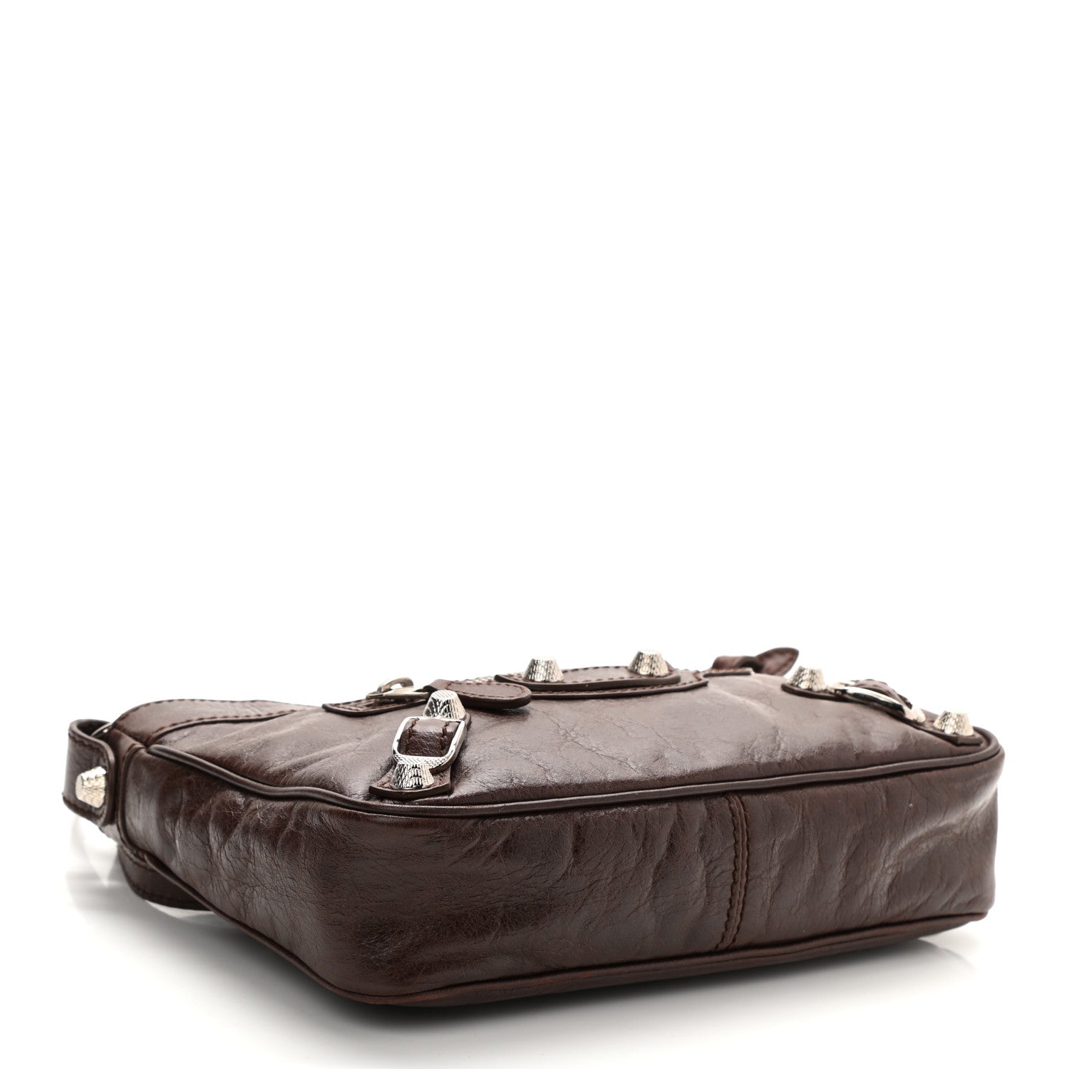Balenciaga Agneau Giant 12 Silver Hardware Hip Cigare Fonce 4 of 8
