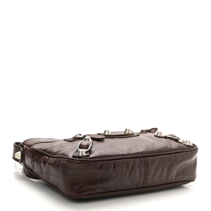 Balenciaga Agneau Giant 12 Silver Hardware Hip Cigare Fonce 4 of 8