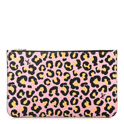 Louis Vuitton Monogram Giant Wild At Heart Neverfull MM Pochette Black 1 of 6