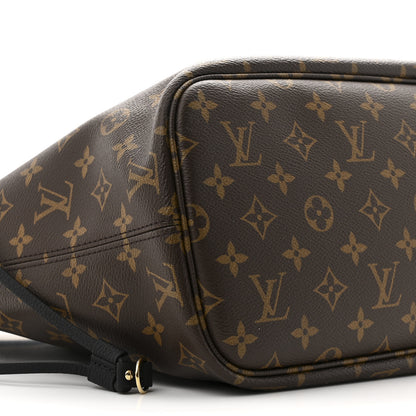 Louis Vuitton Monogram Calfskin Neo Neverfull Inside Out MM Black 14 of 18