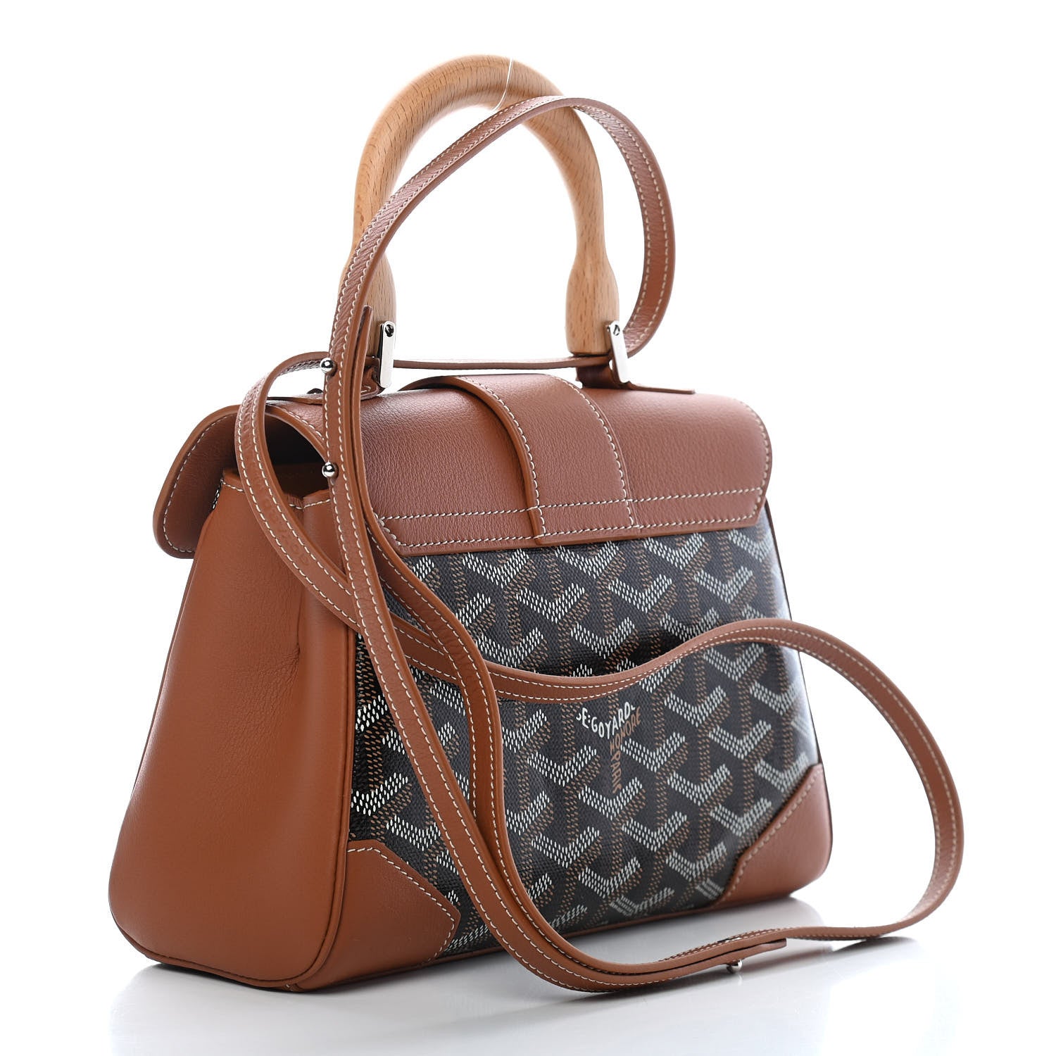Goyard Goyardine Mini Saigon Black Gold 3 of 9
