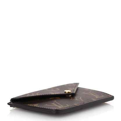 Louis Vuitton Monogram Recto Verso Card Holder Black 4 of 9