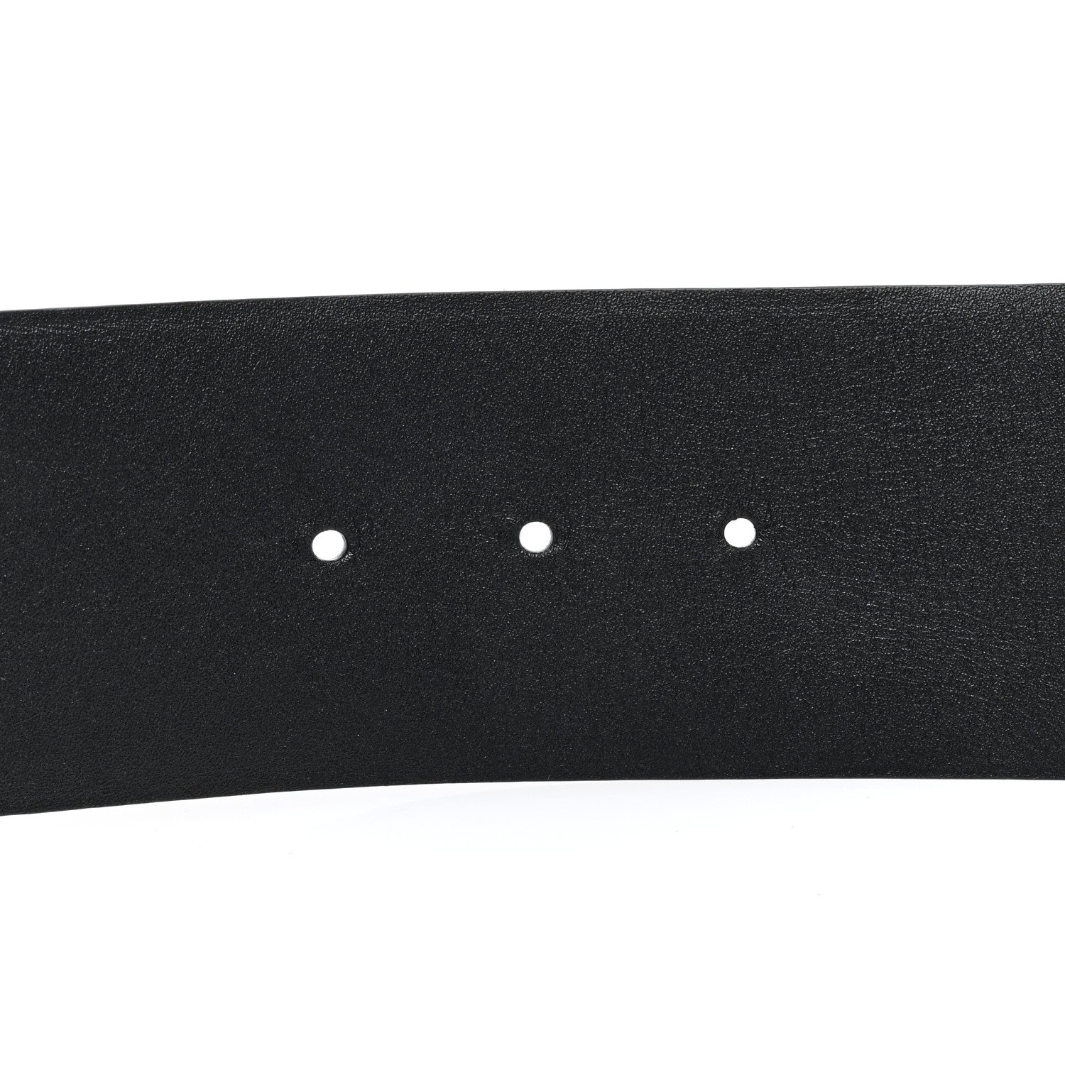 Chanel Suede Pearl Logo Chain Belt 75 30 Black 4 of 4