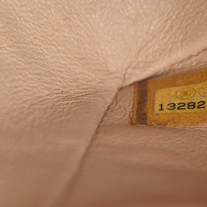 Chanel Lambskin Quilted Medium Double Flap Beige Clair 8 of 10