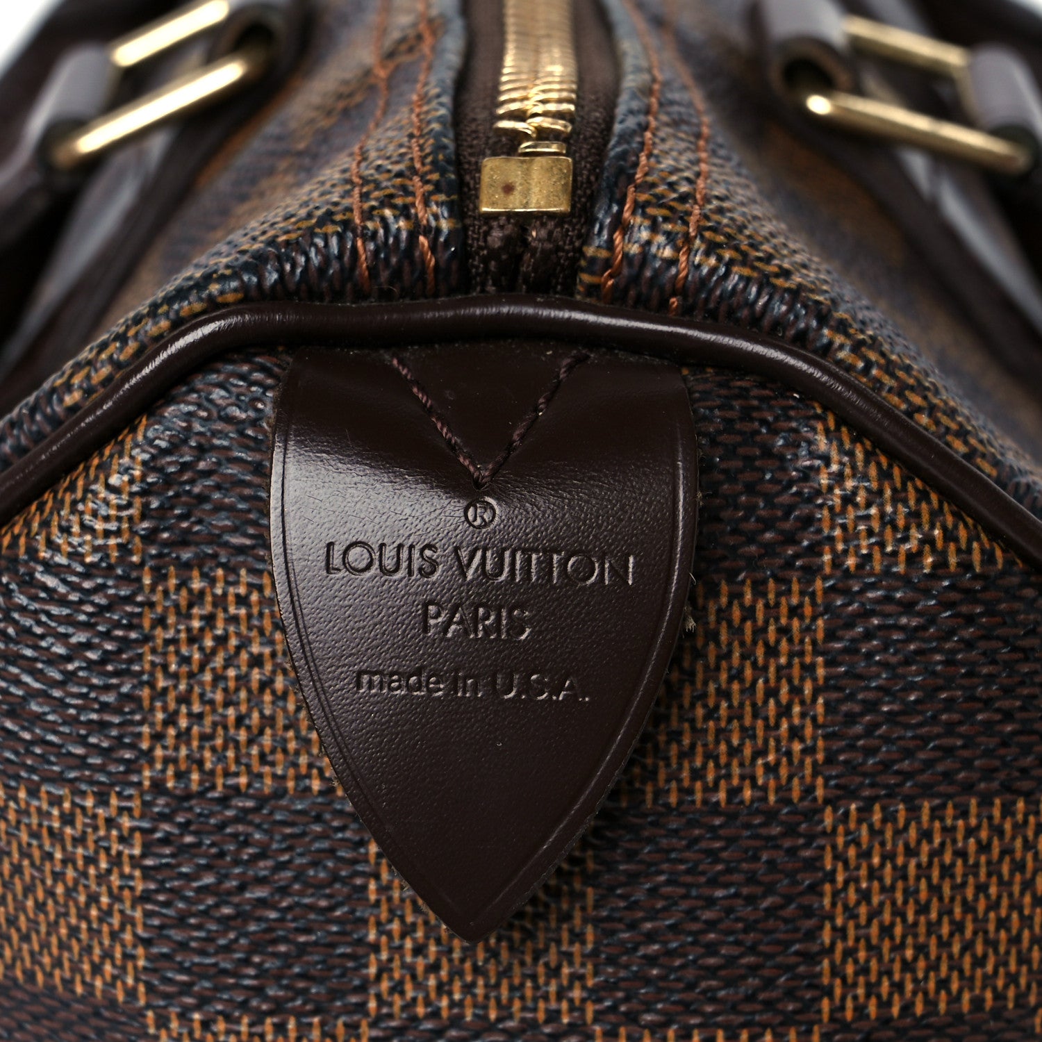 Louis Vuitton Damier Ebene Speedy 25 7 of 12